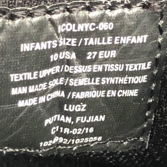 Lugz Sneakers Charcoal And White Sneakers Boys - Picture 9 of 11